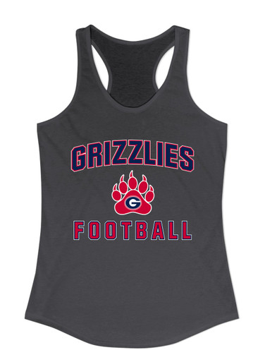 Grassfield Grizzlies Football #1 Women's Tank Top