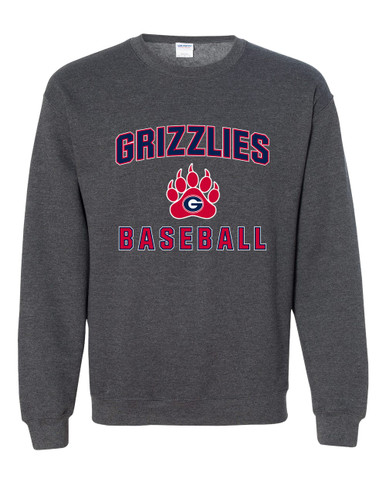 Grassfield Grizzlies Baseball #1 Men's Sweatshirt