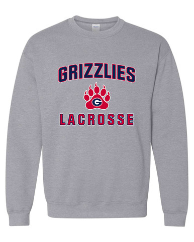 Grassfield Grizzlies Lacrosse Men's Sweatshirt
