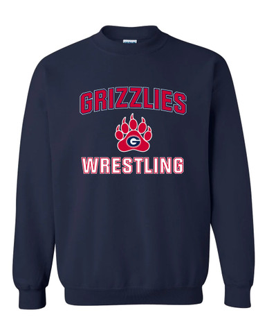 Grassfield Grizzlies Wrestling Men's Sweatshirt