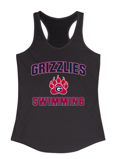 Grassfield Grizzlies Swimming Women's Tank Top