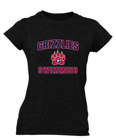 Grassfield Grizzlies Swimming Women's SS T-Shirt