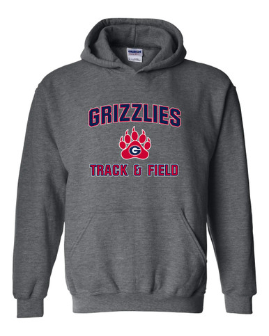 Grassfield Grizzlies Track & Field Men's Hoodie