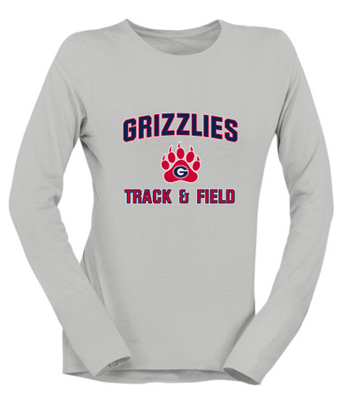 Grassfield Grizzlies Track & Field Women's Premium LS T-Shirt