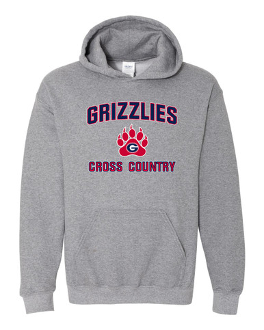Grassfield Grizzlies Cross Country Men's Hoodie