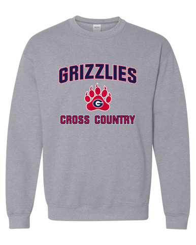 Grassfield Grizzlies Cross Country Men's Sweatshirt