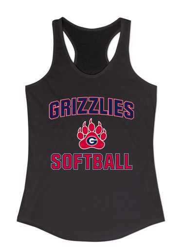 Grassfield Grizzlies Softball #1 Women's Tank Top