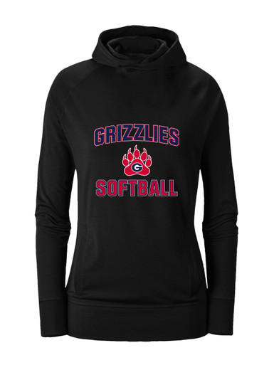 Grassfield Grizzlies Softball #1 Women's Hoodie