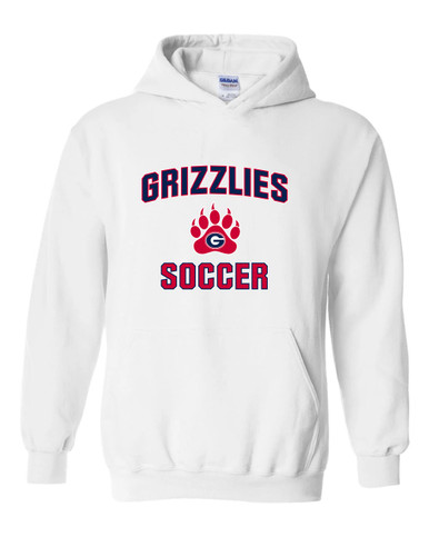 Grassfield Grizzlies Soccer #1 Men's Hoodie