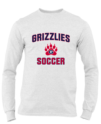 Grassfield Grizzlies Soccer #1 Men's Premium LS T-Shirt