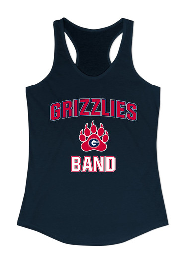 Grassfield Grizzlies Band # 1 Women's Tank Top