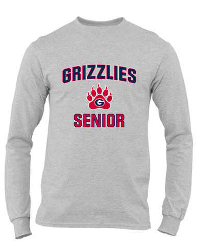 Grassfield Grizzlies Senior #1 Men's Premium LS T-Shirt