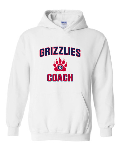Grassfield Grizzlies Coach Men's Hoodie