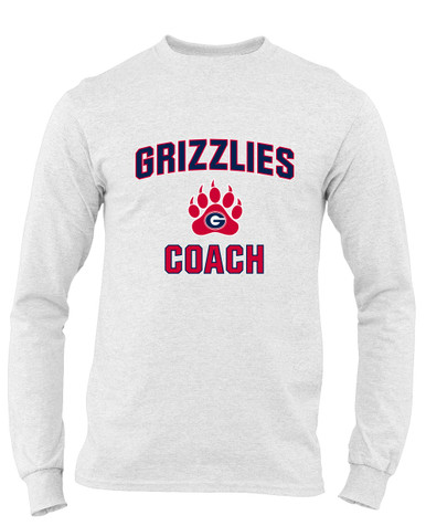 Grassfield Grizzlies Coach Men's Premium LS T-Shirt