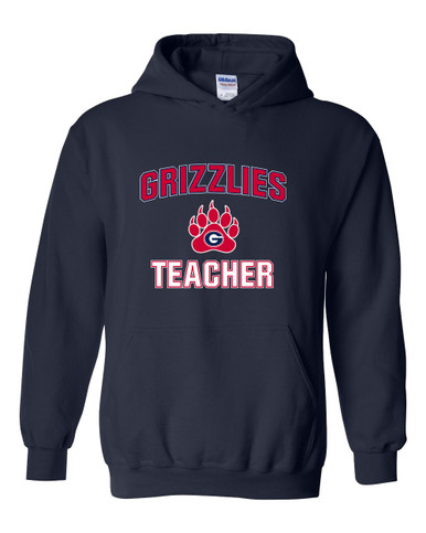 Grassfield Grizzlies Teacher Men's Hoodie