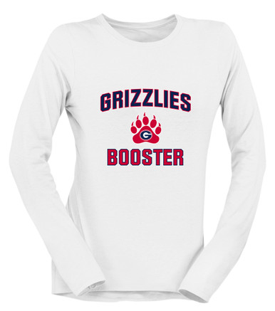 Grassfield Grizzlies Booster Women's LS T-Shirt