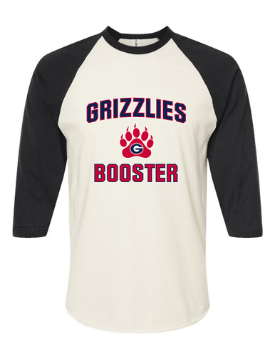 Grassfield Grizzlies Booster Women's Baseball T-Shirt