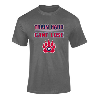 Grassfield Grizzlies Train Hard, Can't Lose Men's Premium SS T-Shirt