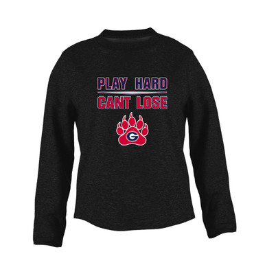 Grassfield Grizzlies Play Hard, Can't Lose Women's Sweatshirt