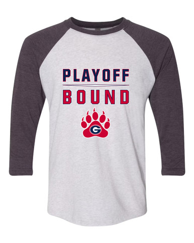 Grassfield Grizzlies Playoff Bound Women's Baseball T-Shirt