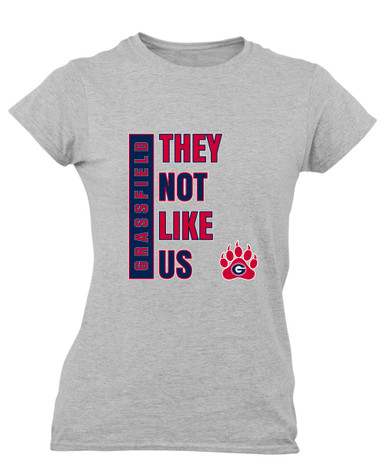 Grassfield Grizzlies They Not Like Us #1 Women's Premium SS T-Shirt