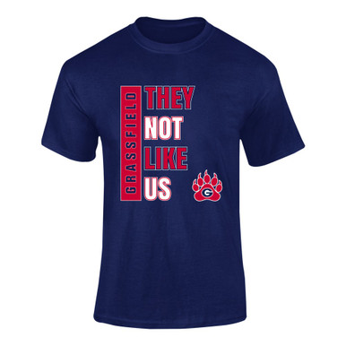 Grassfield Grizzlies They Not Like Us #1 Men's SS T-Shirt
