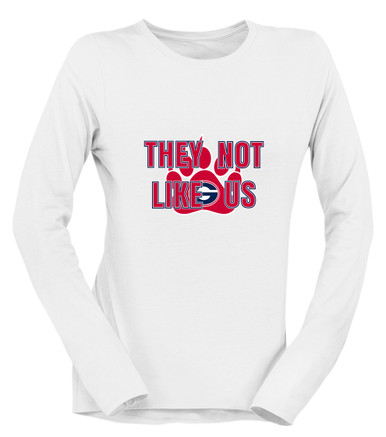 Grassfield Grizzlies They Not Like Us #2 Women's LS T-Shirt