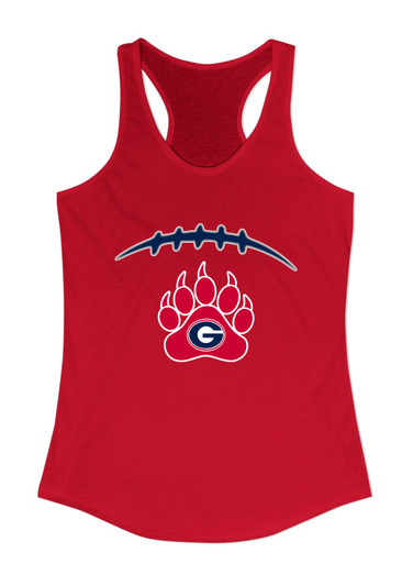 Grassfield Grizzlies Football #2 Women's Tank Top