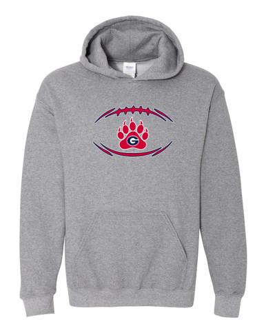 Grassfield Grizzlies Football #3 Men's Hoodie