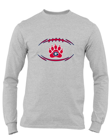 Grassfield Grizzlies Football #3 Men's Premium LS T-Shirt