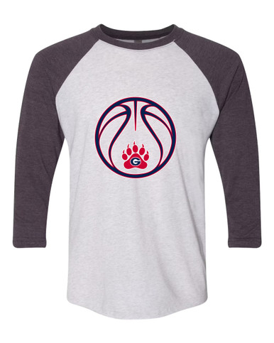 Grassfield Grizzlies Basketball #2 Women's Baseball T-Shirt
