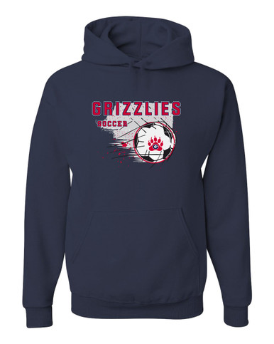 Grassfield Grizzlies Soccer #2 Men's Premium Hoodie