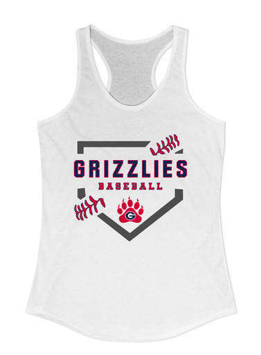 Grassfield Grizzlies Baseball #2 Women's Tank Top