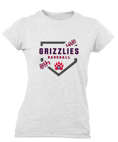 Grassfield Grizzlies Baseball #2 Women's SS T-Shirt