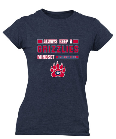 Grassfield Grizzlies Mindset Women's Premium SS T-Shirt
