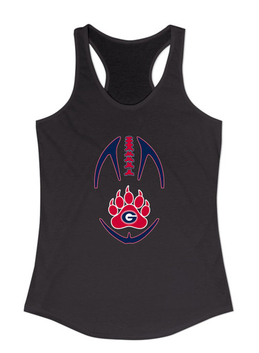 Grassfield Grizzlies Football #4 Women's Tank Top
