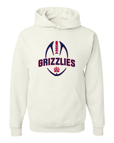 Grassfield Grizzlies Football #5 Men's Premium Hoodie