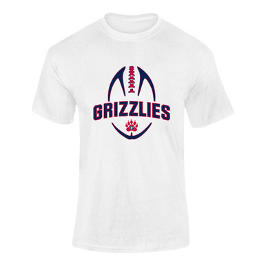 Grassfield Grizzlies Football #5 Men's Premium SS T-Shirt