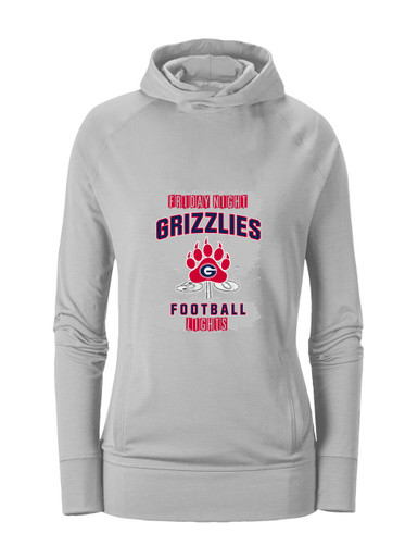 Grassfield Grizzlies Football #6 Women's Hoodie