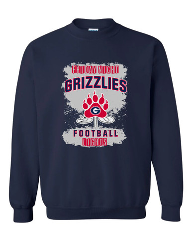 Grassfield Grizzlies Football #6 Men's Sweatshirt