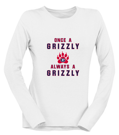 Grassfield Grizzlies Once A Women's LS T-Shirt