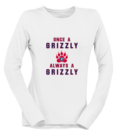 Grassfield Grizzlies Once A Women's Premium LS T-Shirt