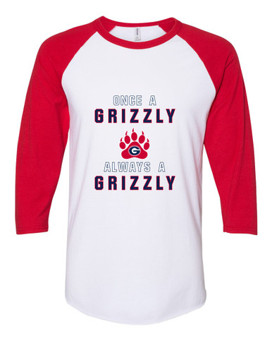 Grassfield Grizzlies Once A Men's Baseball T-Shirt