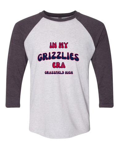 Grassfield Grizzlies Era #2 Men's Baseball T-Shirt