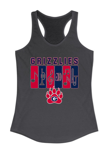 Grassfield Grizzlies Band # 2 Women's Tank Top