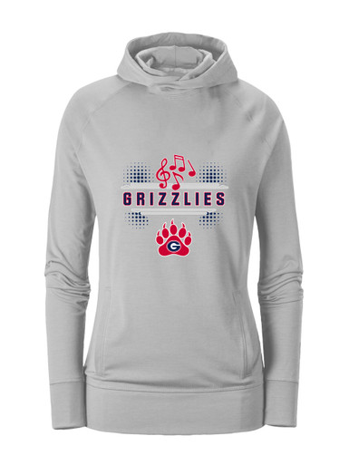 Grassfield Grizzlies Band # 3 Women's Hoodie