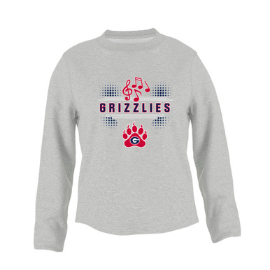 Grassfield Grizzlies Band # 3 Women's Sweatshirt