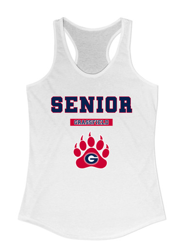 Grassfield Grizzlies Senior #2 Women's Tank Top
