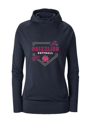 Grassfield Grizzlies Softball #2 Women's Hoodie