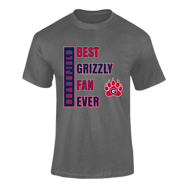 Grassfield Grizzlies Best Grizzly Fan Men's SS T-Shirt